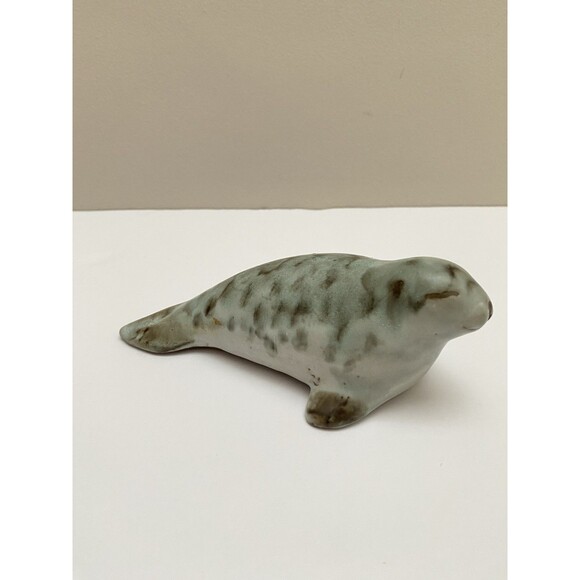 Vintage Andersen Design Studio Harbor Seal 6” Red Clay Pottery Figurine Maine - Picture 6 of 10